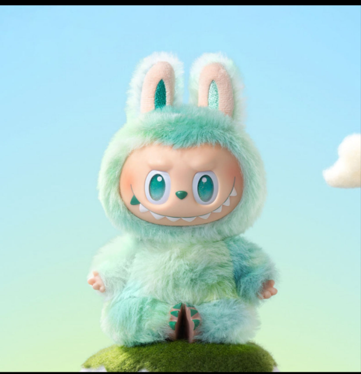 Pop Mart Labubu V3 The Monsters Big into Energy Series Vinyl Plush Pendant Sealed Case