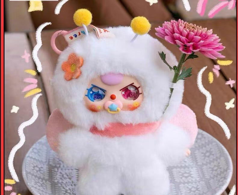 Babythree baby three years old spring where series plush blind box hand hangings