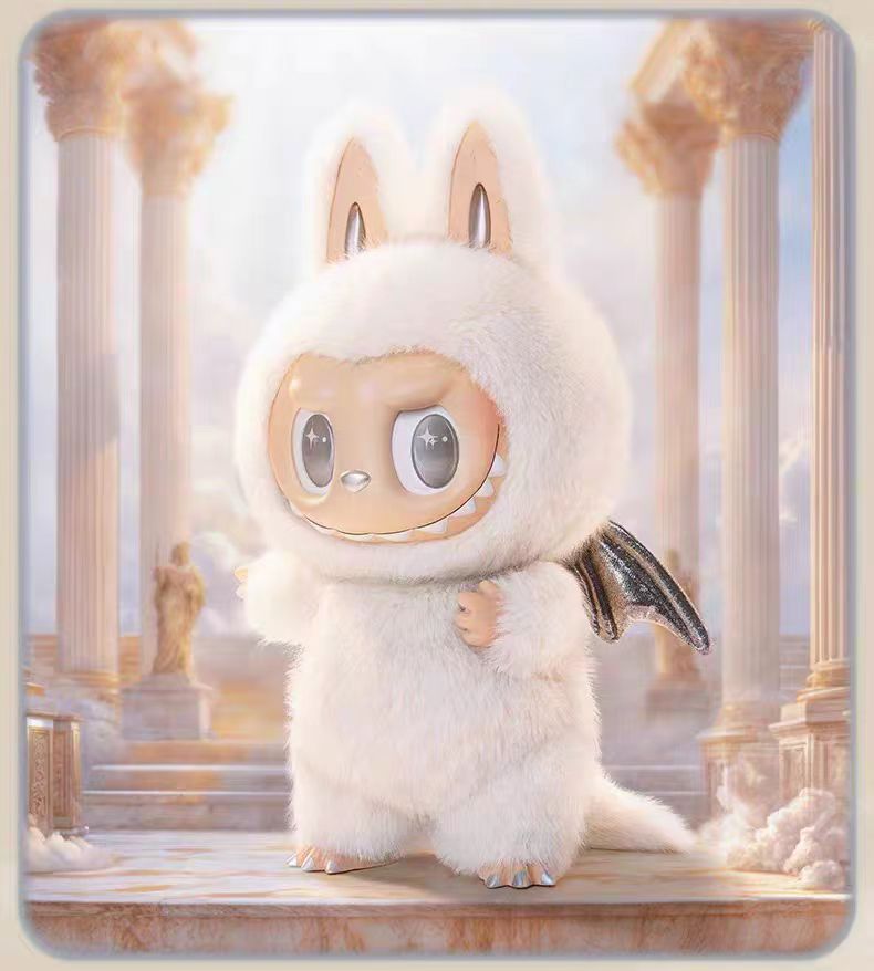 POPMART Bubble Mart ZIMOMO White Archangel 2.0 Vinyl Face doll LABUBU